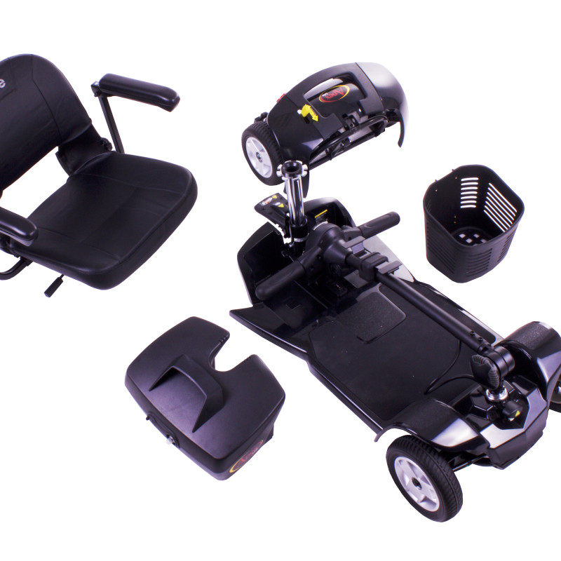 All components of mobility scooter